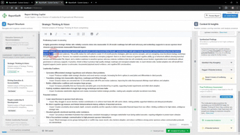 Demonstration of AI revision tools